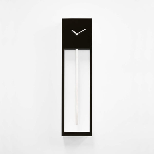  Clock - Uaigong (Black & White) Pendulum Clock by Progetti - Cuckoo Collections