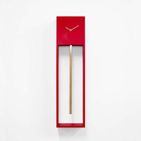 Clock - Uaigong (Red & Gold) Pendulum Clock by Progetti - Cuckoo Collections