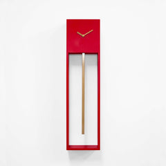  Clock - Uaigong (Red & Gold) Pendulum Clock by Progetti - Cuckoo Collections