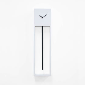  Clock - Uaigong (White & Black) Pendulum Clock by Progetti - Cuckoo Collections