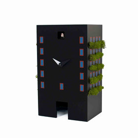  Cuckoo Clock - 'Urban' Cuckoo Clock (Black) by Progetti - Cuckoo Collections