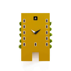  Cuckoo Clock - 'Urban' Cuckoo Clock (Yellow) by Progetti - Cuckoo Collections